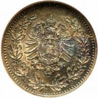 Germany. 50 Pfennig, 1877-C ANACS MS63 - 2