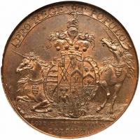 Great Britain. Cornwall. Conder Halfpenny, 1794 NGC MS62 BR - 2