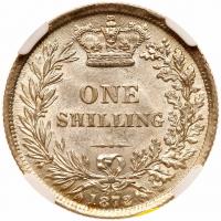 Great Britain. Shilling, 1872 NGC Unc - 2