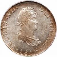 Mexico. 2 Reales, 1816-Mo JJ PCGS AU55