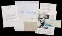 Great 19th & 20th Century Artist's, Large Archive of Autographs: Warhol, John Singer Sargent, N. Rockwell, G. O'Keeffe, Ansel Ad