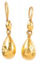 Roman 1st-3rd Century 23K Tear Drop Shaped Dangle Earrings