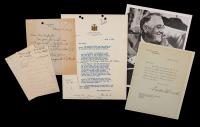 Roosevelt, Franklin D., TLS on White House Letterhead, 1939 to Joseph P. Kennedy US Ambassador to England + Marguerite Le Hand L