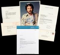 Bold Signatures by Steven Spielberg, Blake Edwards, Ted Turner. Plus A Pointed Letter to the WGA by Marlon Brando.