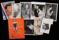 Broadway Theater 1940's to Present: Archive of Signed Photos, Letters & Autographs: Mary Martin, Rex Harrison, Angela Lansbury,