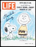 Outstanding Charles M. Schulz Signed March 17, 1967 Issue of LIFE Magazine with LOA from Chas. M. Schulz Creative Associates