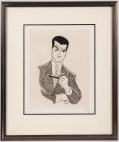 Hirschfeld, Al. "Cary Grant" Signed and Numbered Lithograph