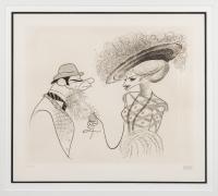 Hirschfeld, Al. "Hello Dolly" Signed & Numbered Lithograph