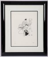 Hirschfeld, Al. "The Beverly Hillbillies" Signed & Numbered Lithograph