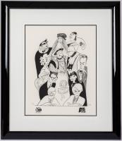 Hirschfeld, Al. "A&E Biography" Signed & Numbered