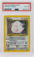 Chansey 3 Pokemon Card in PSA Holder