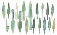 26 Luristan Spearheads: Ancient Near East, Northwestern Iran, Luristan, ca. 1000 to 600 BCE