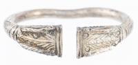 Superior, Heavy Sassanian Silver Bracelet Early Iron Age