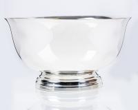 Sterling Silver Reproduction of the Classic Paul Revere Bowl Superior Condition and Gleaming