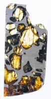 Esquel Pallasite Slice with Beautiful Olivine Crystals