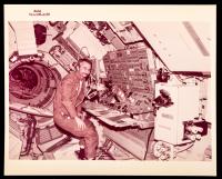 Skylab 3 Owen Garriott Red Number Vintage Print