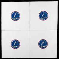 Apollo 9 Mission Beta Cloth Uncut Patch Sheet