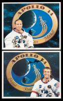 Apollo 14 Moonwalkers Signed Lithos