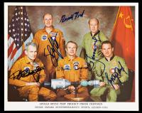 Apollo Soyuz Signed Crew Litho