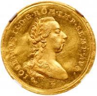 Regensburg. Joseph II (1765-1790). Gold Ducat, undated (after 1773) - 2