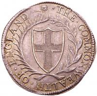 Commonwealth (1649-1660). Silver Crown, 1652.