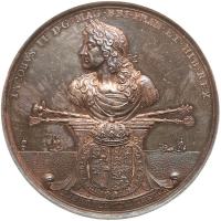 James II (1685-1688). Silver Medal, 1685