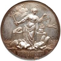 James II (1685-1688). Silver Medal, 1685 - 2