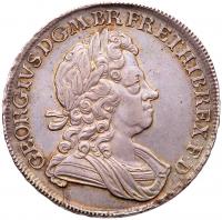 George I (1714-1727). Silver Crown, 1716