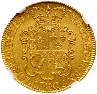 George II (1727-60), gold Two Guineas, 1748. NGC MS64. - 2