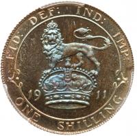 George V (1910-1936). Proof Silver Shilling, 1911 - 2