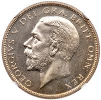 George V (1910-36), 0.500 silver proof Halfcrown, 1927. NGC PF66.