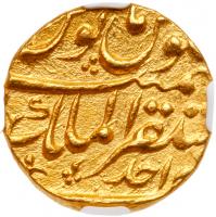 Mughal. Jahandar Shah (1712). Gold Mohur, AH1124/1 - 2