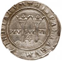 Carlos & Johanna, Late Series (1516-56). Silver 4 Reales, ND (1542-55) M L - 2