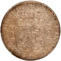 Charles III (1759-1788). Silver 8 Reales, 1764-Mo MF