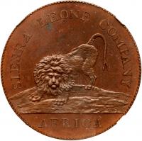 Proof Copper 50 Cents, 1791