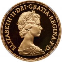 Elizabeth II (1952-), gold 27-coin proof collection, 1979-1987.