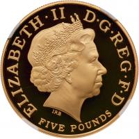 Elizabeth II (1952 -), gold 2-coin proof Set, 2004.