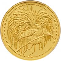 Papua New Guinea, matte gold proof 500 Kina, 2020. PCGS PR70.