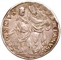 Florence. Alessandro de Medici (1532-1537), Duca Silver Testone, undated - 2