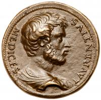 Florence. Lorenzino De Medici (1514-1548). Original Cast Bronze Medal, undated