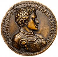 Florence. Cosimo I De Medici (1537-1569). Cast Bronze Medal, undated