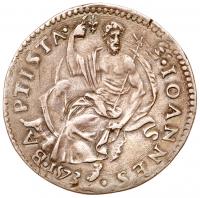 Florence. Cosimo I De Medici (1537-1576). Silver Testone, 1573 - 2