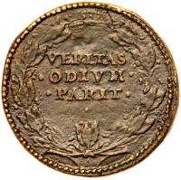 Milan. Pietro Aretino, (1492-1556). Cast Bronze Medal, 1537 - 2