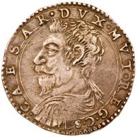 Modena. Cesare d'Este (1597-1628). Silver Lira, 1611