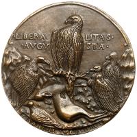 Naples. Alfonso V of Aragon (1394-1458). Cast Bronze Medal, dated 1549 - 2