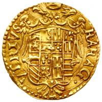 Naples. Charles V (1519-1556). Gold Ducat, undated - 2
