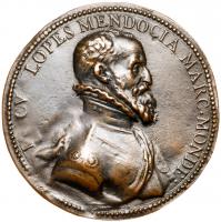 Naples. Inigo Lopez de Mendoza. Bronze Medal, undated (c.1574)