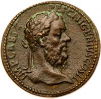 Paduan. Pescennius Niger (AD 193-194). Bronze Cast Medal, undated