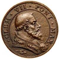 Papel States. Rome. Clement VII (1523-1534). Bronze Medal, undated (1529/30)