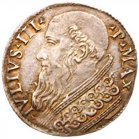 Papel States. Rome. Julius III (1550-1555). Silver Giulio, undated